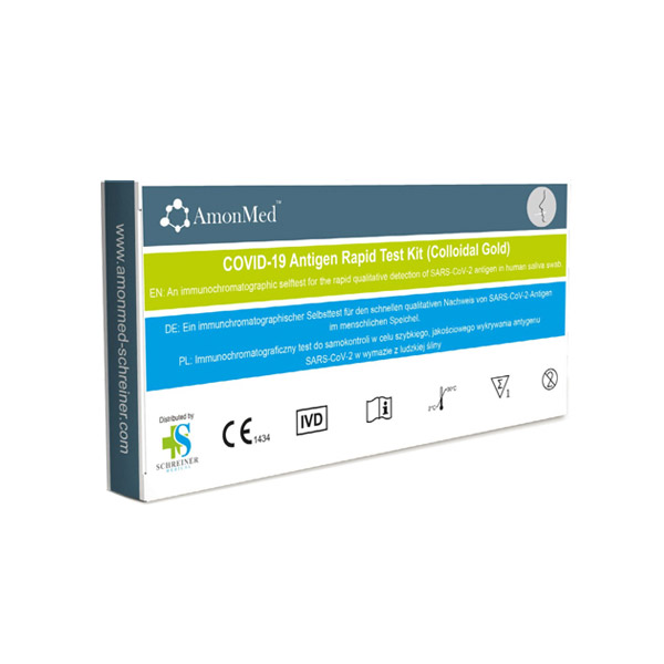 AmonMed COVID-19 / SARS-COV-2 Antigen Schnelltest Lolli-Test