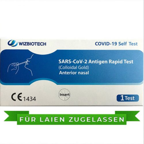 WIZ Biotech COVID-19 / SARS-COV-2 Antigen Schnelltest Nasal-Test